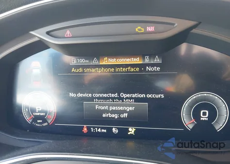 2019 Audi A6 55 Premium z USA, uszkodzony, nr VIN WAUL2AF27KN073651